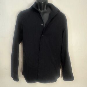G Star Raw Stretch Long Sleeve Shirt Small super slim fit 18.5" armpit to armpit
